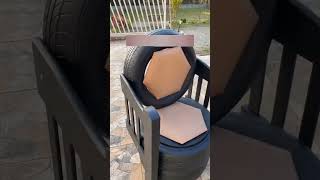 Transform Old Tires and Pallets into Stunning DIY Backyard Furniture [upl. by Gnehc]