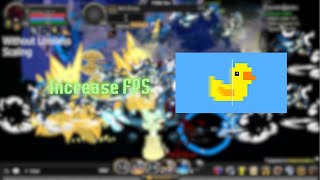 AQW Not Lagging Animations Increase FPS  Lossless Scaling [upl. by Oijile]