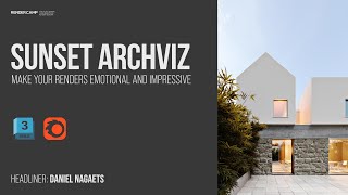 SUNSET ARCHVIZ  3Ds Max  Corona Renderer Architectural Visualization Tutorial [upl. by Brindell]