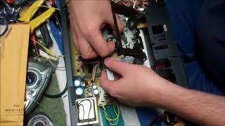 Nakamichi BX100 Part 2 Lets install new belts and idler tire [upl. by Goodrich]