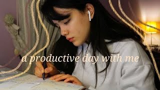 A day in the life of a PRODUCTIVITY NINJA🥷🏻📚⏰🥷🏻 [upl. by Wanyen]