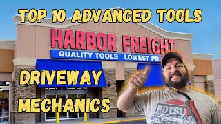 Top 10 ADVANCED Tools from Harbor Freight for the driveway mechanic [upl. by Gildus]