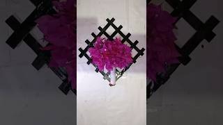 quotDIY Bougainvillea Flower Wall Decor  Easy Craft Ideasquotshort reelyoutubeshort diycrafts viral [upl. by Columba]