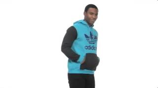 adidas Originals Colorblock Trefoil Hoody SKU   8028271 [upl. by Mauri439]