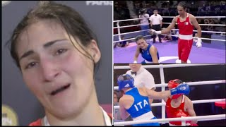 Breaking Trans Man Beat Female Boxer Into Submission at Olympic Games [upl. by Suiravaj993]