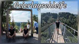 Hängeseilbrücke Geierlay Mörsdorf Geierlayschleife Rundtour [upl. by Atinwahs]