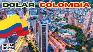 Precio DÒLAR COLOMBIA hoy 2024 Valor del Dolar Colombiano ahora [upl. by Neeloj]