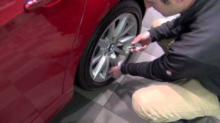 How to Check the Tire Pressure on a BMW 3 Series  Don Jacobs BMW [upl. by Neeliak]