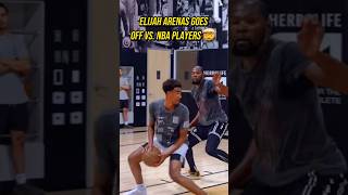 ELIJAH ARENAS GOES OFF VS KD 🤯 basketballhighlights basketball anklebreakers [upl. by Amada]