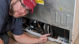 GE Refrigerator Wont Cool  Easy Ideas on how to Fix a Refrigerator Not Cooling [upl. by Annairb]