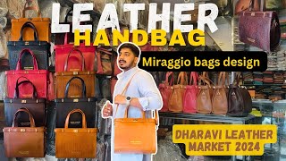 branded Miraggio dupes bag  ladies handbags dharavi leather market  womens sling side cross bags [upl. by Valenba641]