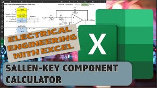 SallenKey Component Calculator Spreadsheet [upl. by Renate]