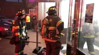 Laundromat Fire Stamford CT [upl. by Romelda]