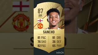 Jadon Sancho fifa évolution 2125 [upl. by Gorton]