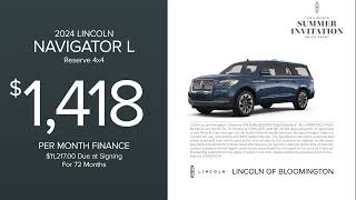 Lincoln Navigator L 07302024 4122091 [upl. by Orbadiah]