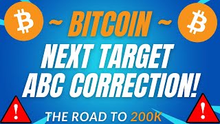 ABC CORRECTION  BTC PRICE PREDICTION  SHOULD I BUY BTC  BITCOIN FORECAST 200K BTC [upl. by Ferino699]