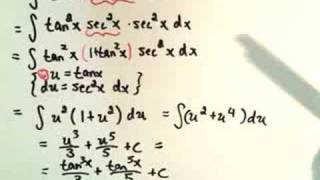 Trigonometric Integrals  Part 3 of 6 [upl. by Lowrance]