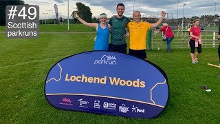 Lochend Woods parkrun  49 Scottish parkruns [upl. by Tijnar]