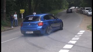 BMW M135i BURNOUT amp DRIFT [upl. by Annad]