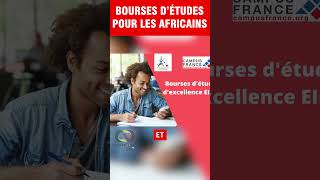 Top 5 des bourses détudes pour les Africains [upl. by Htinek]