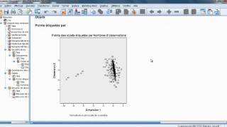 Formation SPSS Analyse en Correspondance Multiple ACM [upl. by Casar]