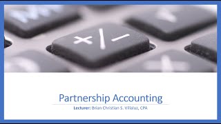 AFAR Partnership Accounting Part 2  Operations [upl. by Artemas594]