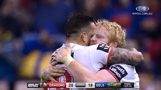 NRL Highlights St George Illawarra Dragons v Parramatta Eels – Round 16 [upl. by Trey]