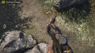 Far Cry 4 All Hostage Rescue Quests Stealth Killing [upl. by Airom]