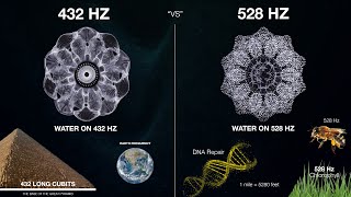 432 Hz and 528 Hz EXPLAINED The Most Powerful Frequencies in The Universe [upl. by Nevin]