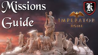 Imperator Rome Missions Guide [upl. by Yliak]