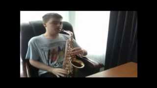 Ay Jalisco no te rajes  my alto saxophone cover [upl. by Llenhoj]