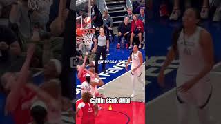 Caitlin Clark finishes at the rim 🔥caitlinclark wnba basketball [upl. by Dorie214]