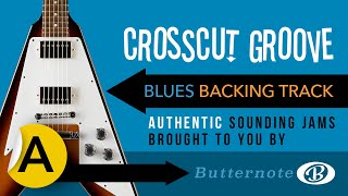 Crosscut Groove Rhumba blues backing track in A  Albert King vibes [upl. by Ringsmuth]