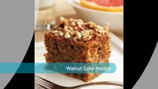 Great Walnut Cake Recipe [upl. by Estrin972]