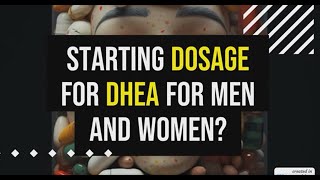 DHEA Dosage For Mens And Womens  How to take DHEA [upl. by Anitsyrhk889]