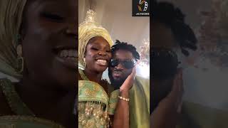 Did Tomike Adeoye amp Husband steal the show at Veekee James wedding [upl. by Norre144]