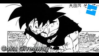 Goku Giveaway  Roblox studio [upl. by Ahseekal]