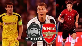 Arsenal Transfer Rumours  Sokratis Lichtsteiner Soyuncu  Defensive Reshuffle [upl. by Ainitsirhc]