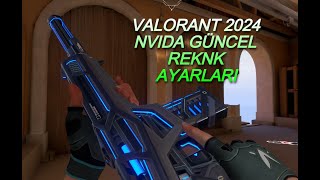 Valorant Güncel Nvdia renk ayarları 2024 [upl. by Ingar]