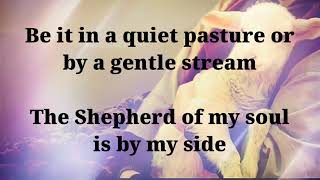 Shepherd Of My Soul  Marty Nystrom Lyrics [upl. by Dorothi874]