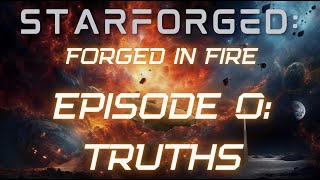 Ironsworn Starforged  Forged In Fire  Episode 0 Truths  Solo Roleplaying [upl. by Hardan]