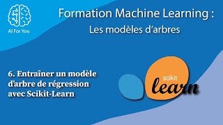 Entraîner un modèle darbre de décision en Python avec ScikitLearn  LES MODELES DARBRES 6 [upl. by Ennovehs]