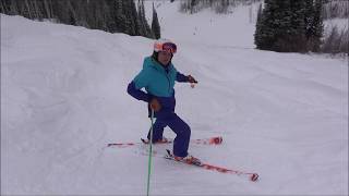 Tactics for skiing Moguls [upl. by Tor853]