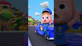 Baby Police Officer Song shorts kidssong PIBLittleSong babysongs [upl. by Anihsak874]