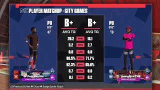 YOUNG DIRK VS POORBOYSIN 1V1ME NBA2K24 1000 WAGER VERY INTENSE [upl. by Ahtenek361]