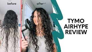 TYMO AIRHYPE Review  High Speed Hair Dryer amp Diffuser for Curly Hair [upl. by Evetta]