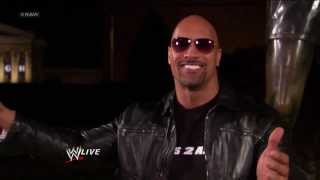 WWE The Rock returns to Philadelphia Promo 2012 [upl. by Aiasi]