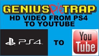 How to upload HD video from PlayStation 4 PS4 to YouTube without capture device or software [upl. by Gotthard]