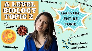 ENTIRE Topic 2  A level Biology for AQA Learn the whole topic in an hour [upl. by Nikolaos]