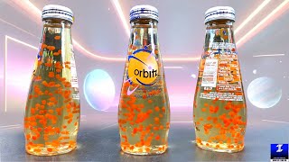 Orbitz Vanilla Orange Drink  90’s Drink with Balls [upl. by Aitekram635]